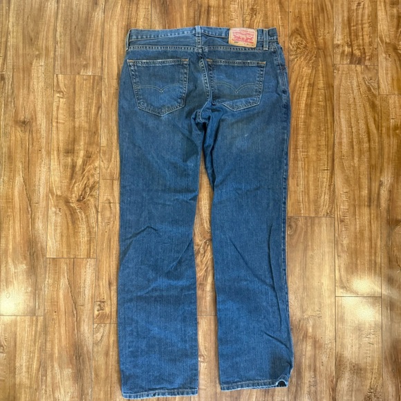 LEVIS 559 Men's Blue Relaxed Straight Fit Jeans Pants Size 31x32 - Picture 7 of 11